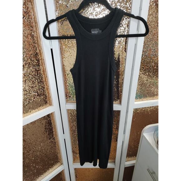 Rivington Ribbed WSLY Dress Bloomingdales Size Small Petite Ribbed Tank Dress - Picture 6 of 12